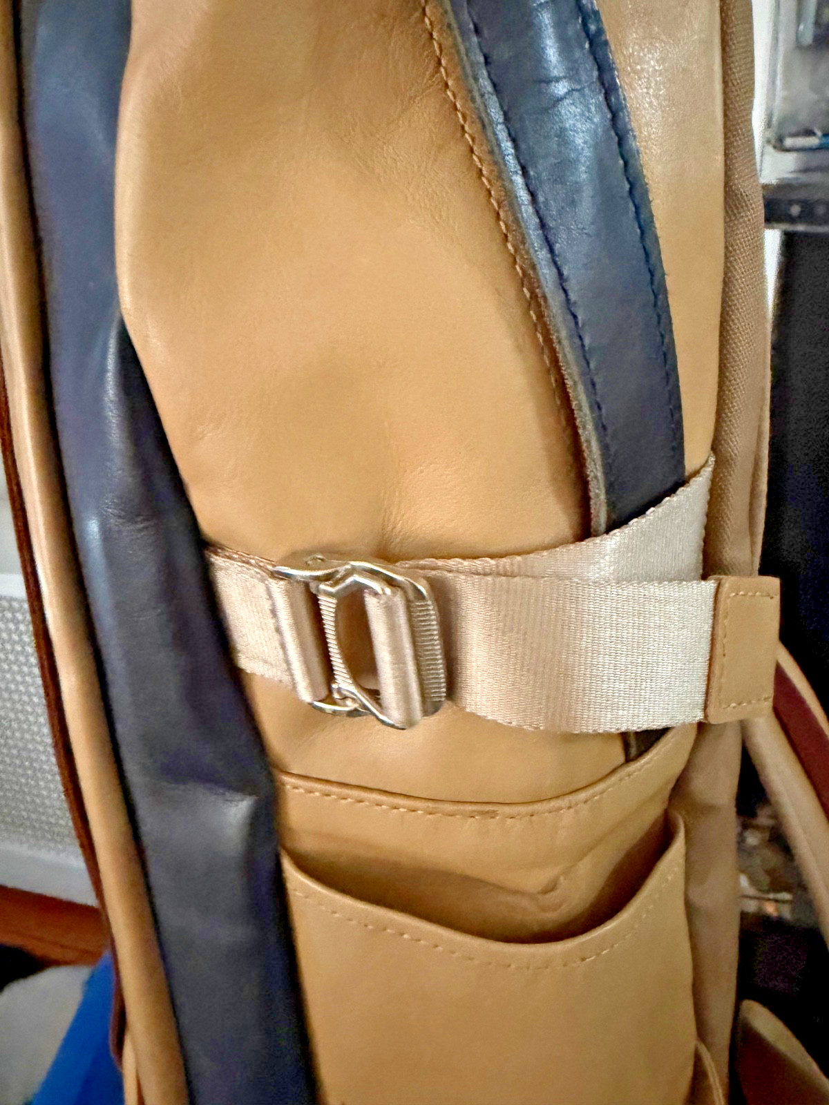 Master-piece Leather Shell Backpack Japanese Bran… - image 6