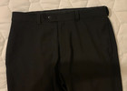 Men's Hagger Black Classic Fit Dress Pants SIze 34x29 No Reserve — photo 2