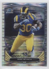 2014 Bowman Chrome Pulsar Refractor 137/271 Zac Stacy #47 6w6