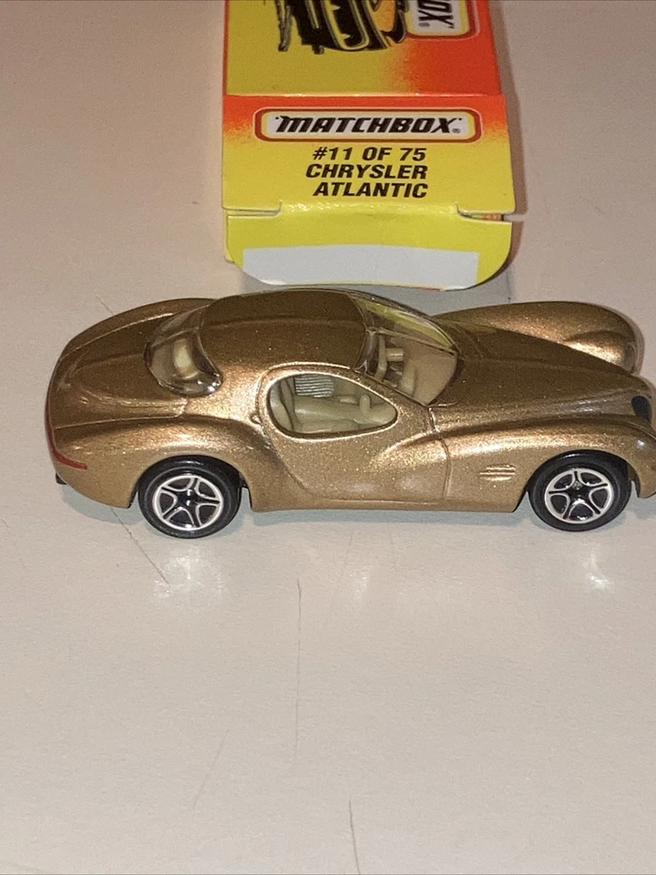 Mattel Matchbox 1997 SuperFast Chrysler Atlantic #11 With Box - Image 3 of 4
