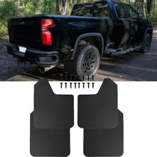 For Chevy Silverado 4pcs Mud Flaps Splash Guards Mudguards Mudflaps Flexible For Chevy Silverado 4pcs Mud Flaps Splash Guards Mudguards Mudflaps Flexible