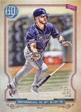 Michael Brosseau 2020 Topps Gypsy Queen 271 Tampa Bay Rays Rookie BASEBALL Card