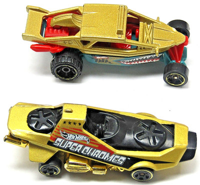 2017 Hot Wheels Gold Vehicles Lot 2 Hover & Out Dune It Up 1:64 HW Diecast