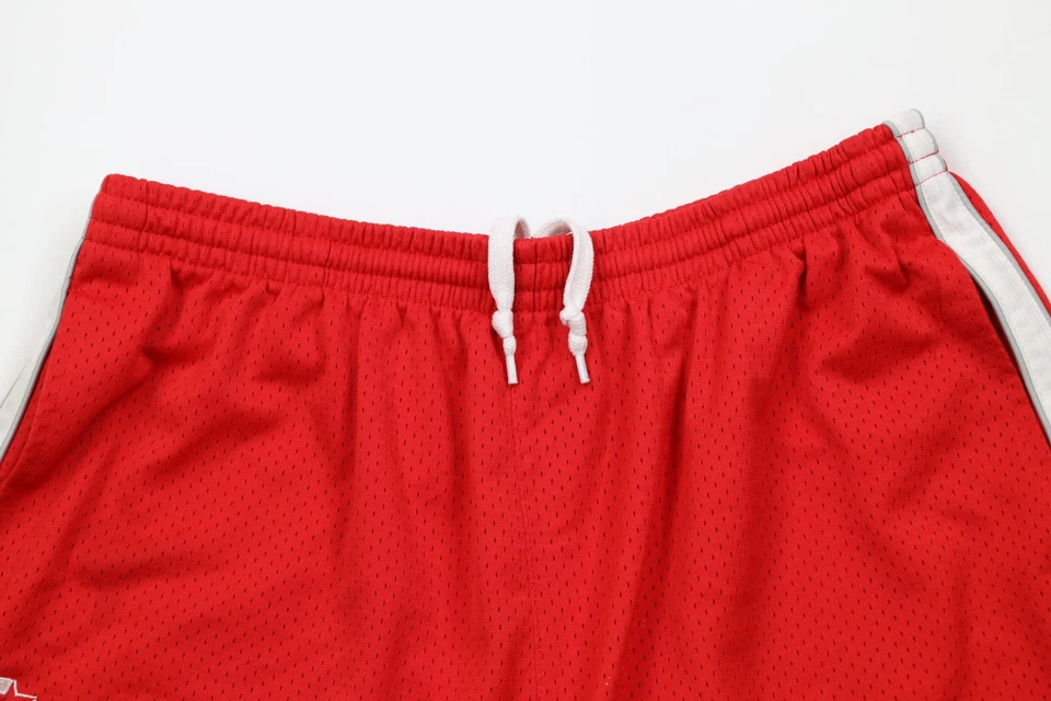 Pantalones Cortos De Baloncesto De Colección Años 90 Starter Para Hombres Grandes Malla Pesada Universidad Estatal de Ohio Foto 2 de 4