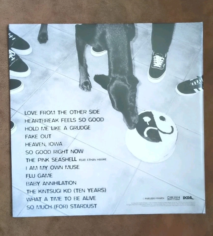 Fall Out Boy Vinyl NEVER PLAYED So Much (For) Stardust Target Gold Pressing - Image 3 of 4