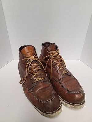 Red Wing 10875 15'' Traction Tred'' Work Boots in Oro-iginal Leather Moc Toe