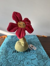 Authentic Jellycat Wild Rose Flowerlette New With Tags And Dustbag