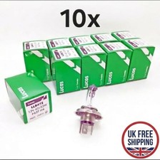 10x H4 Head Light Bulb-LLB472- Halogen-12V. Car Headlight Bulb-Lucas-New 