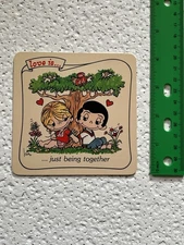 1970 Vintage I Miss You Flat Card Gift Perma Graphics Write A Message