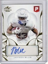 2024 LEAF TRINITY PRISTINE JAYDON BLUE ROOKIE/RC AUTO  #BAJB2