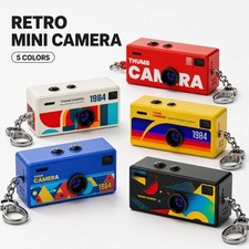 Retro Mini Camera 1080P HD Portable Digital Thumb Keychain 1080p Camcorder Video