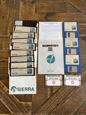 Manhunter S.F. by Sierra & 3.5 & 5.25 Discs (No Box)