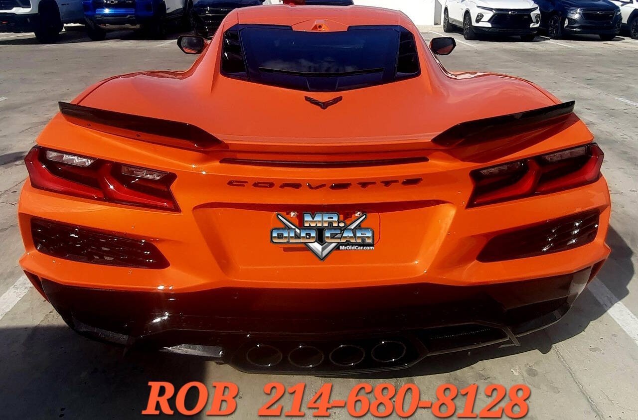 2025 Orange Chevrolet Corvette   | C8 Corvette Photo 8