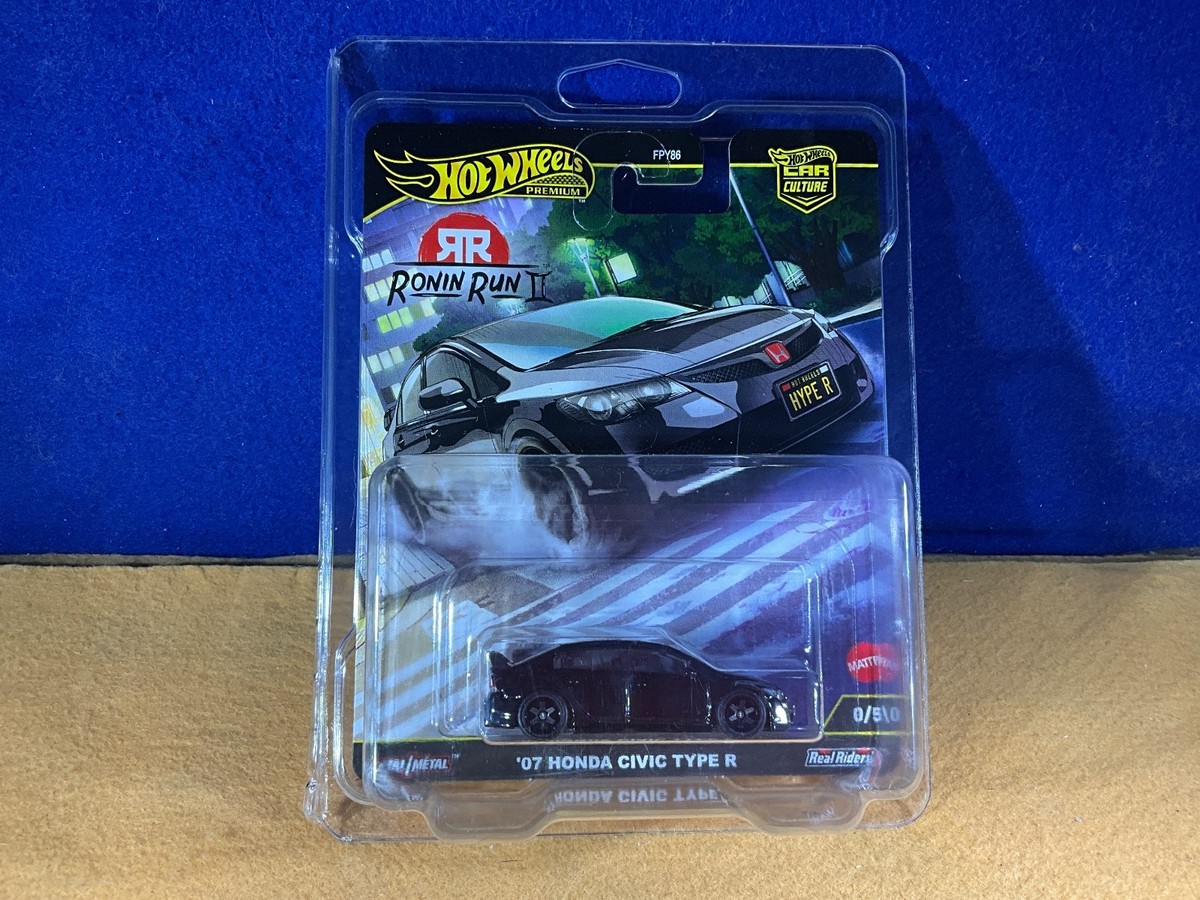 M13-22 HOT WHEELS PREMIUM - '07 HONDA CIVIC TYPE R / “CHASE” RONIN