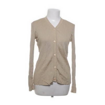 Pierre Cavallo, Strickjacke, Damen, Größe: L, Beige, Baumwolle/Viskose #5Gu