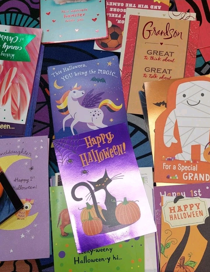 NO ENVELOPES. Lot 50 Random Pick greeting cards Holiday Christmas Xmas ...