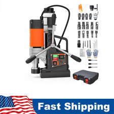   Magnetic Drill Portable Mag Drill Press 1850W 2922lbf 2"Coring Diameter Portab