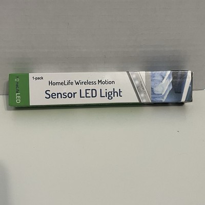 Homelife Wireless Motion Sensor LED Light Ultra Bright Pure White 1-pack NEW