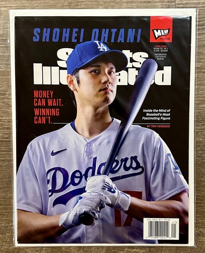 Sports Illustrated - April 2024 - Shohei Ohtani MLB Preview - NEWSSTAND NO LABEL - Picture 3 of 13