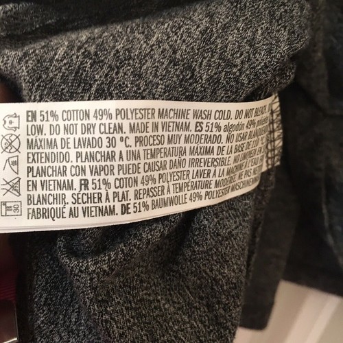 Forever 21 Mens Size XL Gray Long Sleeve Raglan Crew Neck T-Shirt NWOT - Picture 5 of 5
