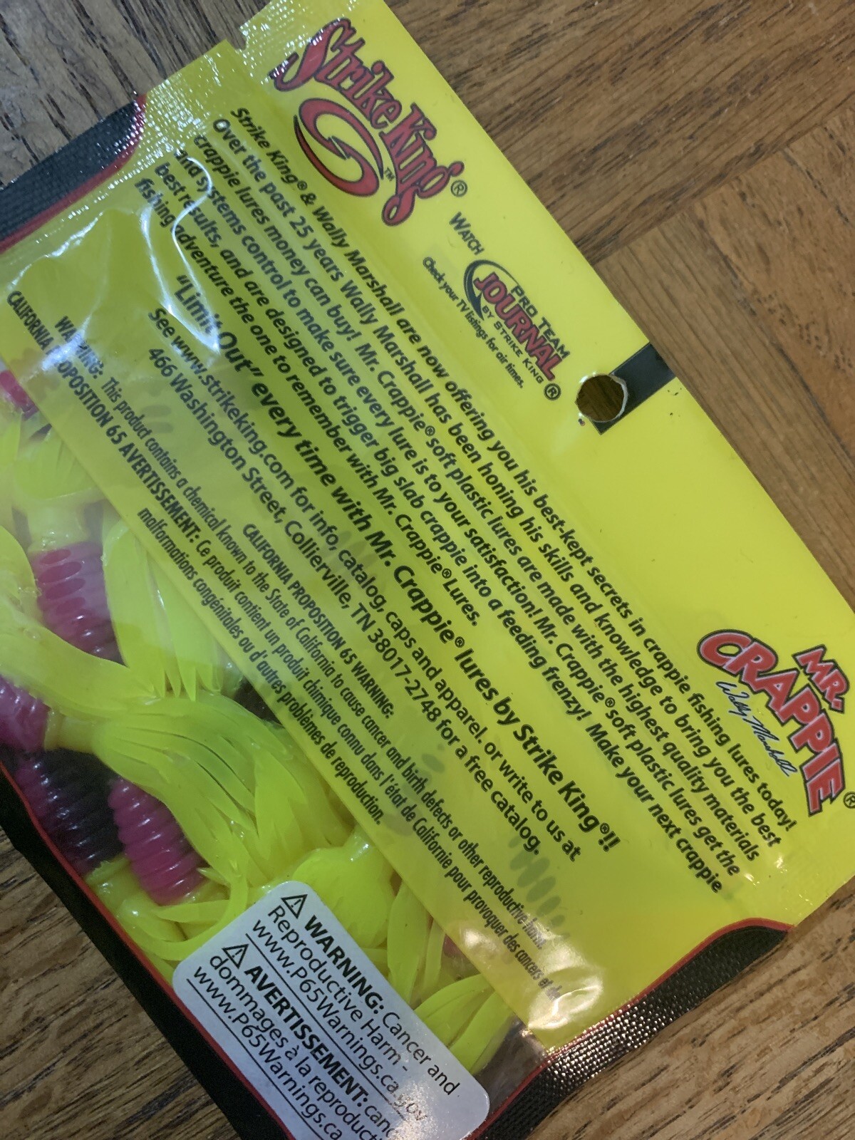 Mr. Crappie Strike King 1.75 IN Crappie Thunder Popsicle-Brand New-SHIPS N 24 HR - Image 5