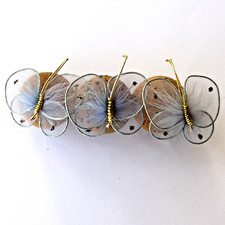 RARE - Vintage Butterfly - Hair Barrette Accessories for Women / Girl