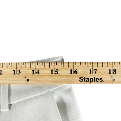 L'AGENCE Gavin Wide Leg Pant Womens 10 Ivory High Rise Flared Leg MSRP $550 - Picture 8 of 12