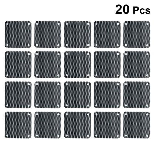 20PCS PC Cooler Fan Covers Dustproof Filter Dust Net Strainer Cooling Mesh - Afbeelding 4 van 12