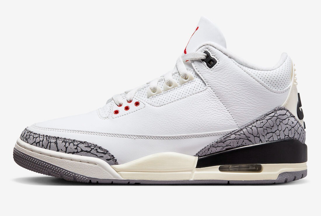 Size 15 - Jordan 3 Retro Mid White Cement Reimagined for sale