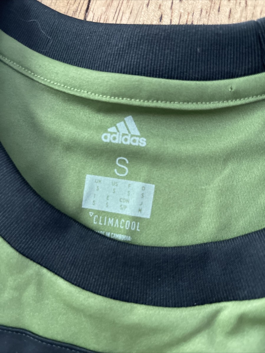 adidas Green Juventus Jeep Short Sleeve Active Soccer Jersey