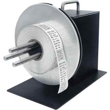 R7 100-240V Automatic Label Rewinder 185MM Bar Code Tags Two-way Rewinding