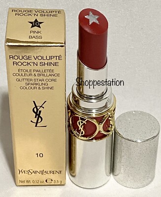 Yves Saint Laurent ROUGE VOLUPTÉ ROCK'N SHINE Lipstick Shade 10