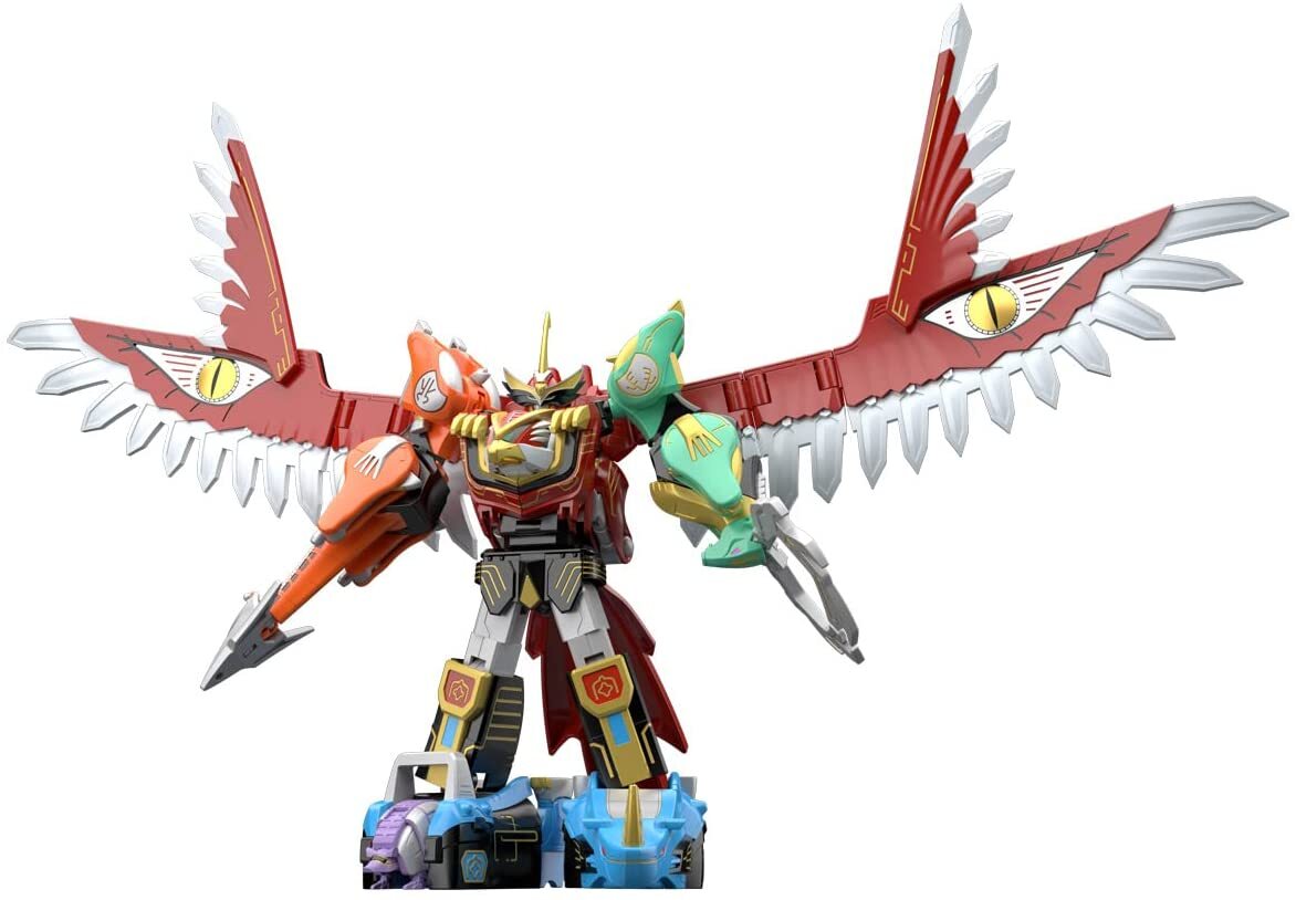 Gao Icarus Megazord Plastic Model Kit SMP Power Rangers Wild Force