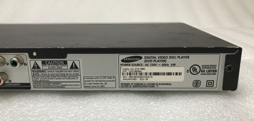 Samsung DVD-C350 Digital Video Disc Player Used Manufactured 2010 - Tested Works - Picture 7 of 8