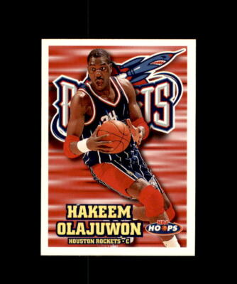 HAKEEM OLAJUWON HOUSTON ROCKETS HOOPS 1997-98 #62