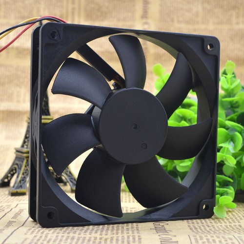 1pc ADDA AD1224UB-A72GL 12CM 12025 24V 0.25A 3-wire Cooling Fan - Picture 4 of 5