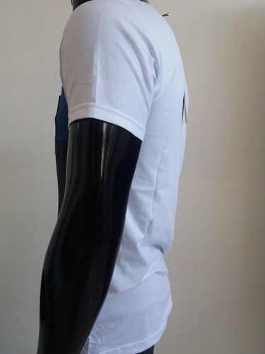 T-SHIRT UOMO SLIM FIT MAGLIETTA A MANICA CORTA MAGLIA 100% COTONE MADE IN ITALY - Picture 15 of 18