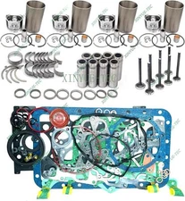 NEW STD 4BD2 4BD2T Overhaul Rebuild Kit for Isuzu NPR NQR GMC 92-98 3.9L Chevy