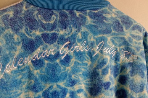 Chaqueta chándal Adidas Originals Calendario Niñas 83 TT azul L 2005 textura toalla - Imagen 9 de 16