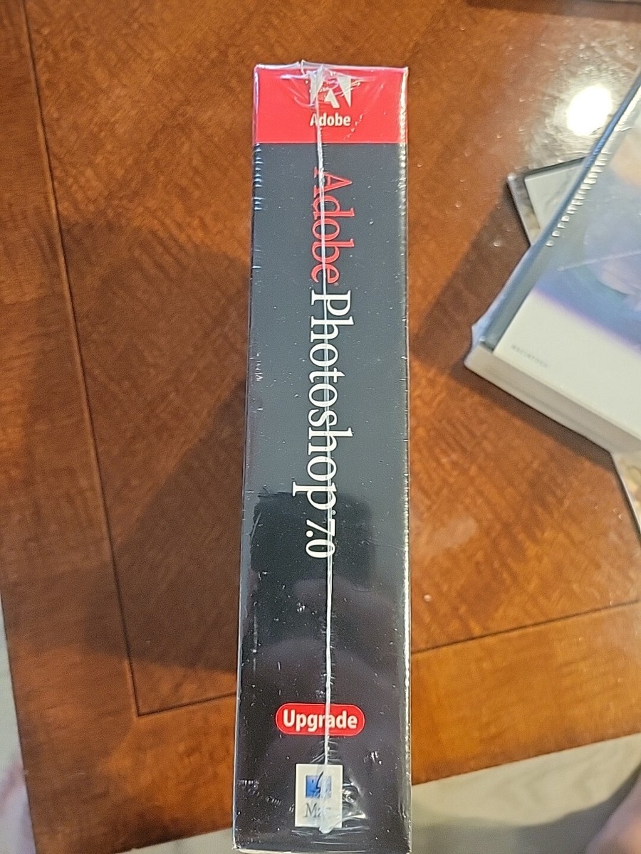 New) Adobe Photoshop 7.0 Upgrade Software PC Mac with Serial