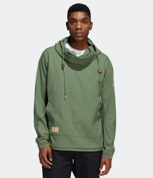 Adidas Menu0026#039;s Adicross Anorak Hoodie Golf Color :Nature Green Size  :S,M,L,XXL NWT | eBay