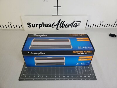 Swingline Electric Hole Punch Optima 20 #74520 - Brand NEW in BOX