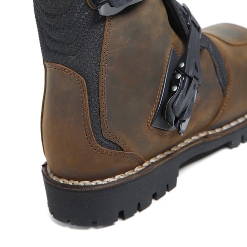 TCX Drifter Waterproof Adventure Motorcycle Boots - Brown - Picture 6 of 10