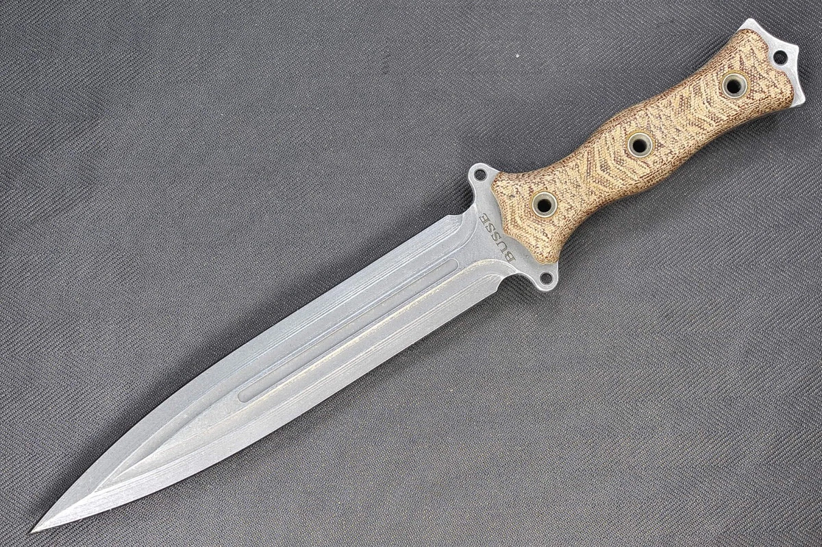 Busse Combat Plain Collectible Modern Custom & Handmade Fixed 