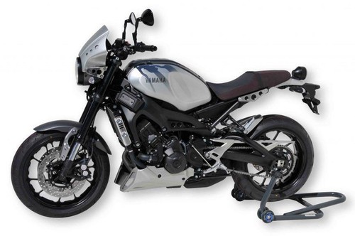 Pantalla Ermax Cafe Racer Roja Blanca Negra Yamaha XSR 900 2016 - 2021 - Imagen 2 de 6