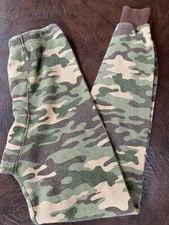 Boy's Size 14-16 Base Layer Long Johns Camo JC Penney