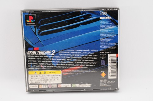 Gran Turismo 2 II PS1 PlayStation Japan JP Game #630 - Picture 2 of 7