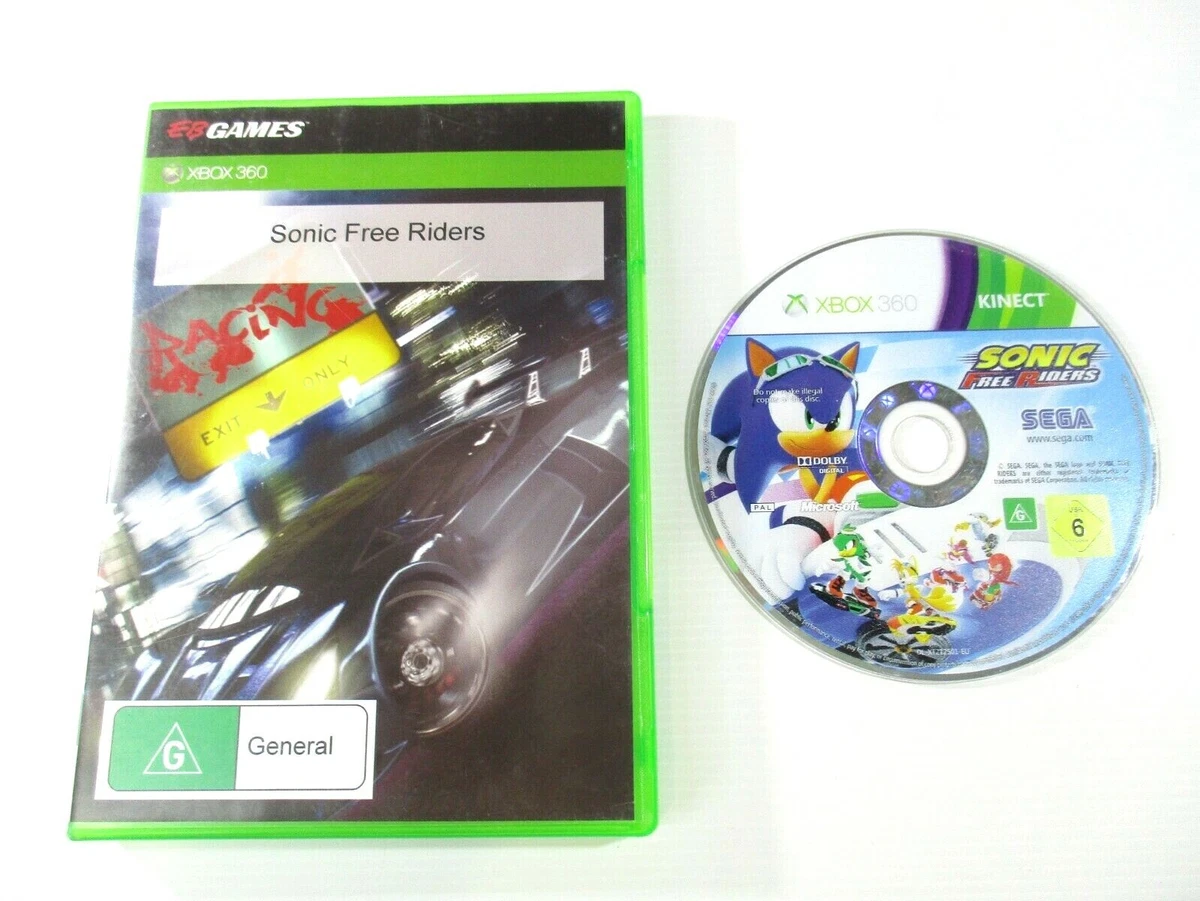 Sonic Free Riders - Xbox 360 (SEMI-NOVO)