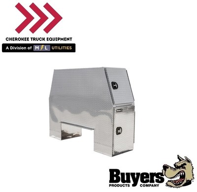 Buyers Products BP826224, 62x24x82'' Offset Floor Diamond Tread Aluminum