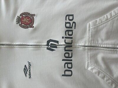 Balenciaga Soccer Zip Up Tokyo White | eBay Balenciaga Soccer Zip Up Tokyo White | eBay